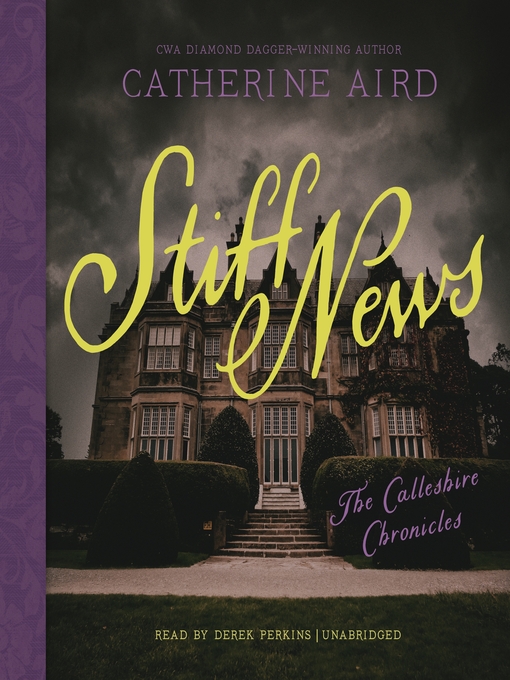 Title details for Stiff News by Catherine Aird - Wait list